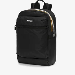 K-WAY Small Laon - Bags - Backpack - Unisex - Black Pure Fashion