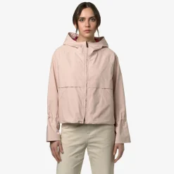 K-WAY Soille Clean Look 3L - Jackets - Short - Woman - Pink Gardenia-Red Dk Store