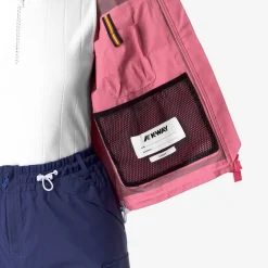 K-WAY Soi-Shell - Jackets - Short - Woman - Pink Camellia Cheap