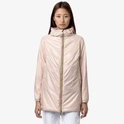 K-WAY Sophie Plus.2 Reversible - Jackets - Mid - Woman - Beige Lt-Pink Fashion