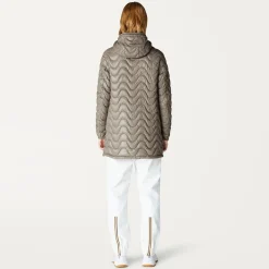 K-WAY Sophie Quilted Warm - Jackets - Mid - Woman - Beige Taupe Flash Sale