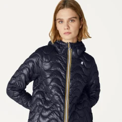 K-WAY Sophie Quilted Warm - Jackets - Mid - Woman - Blue Depth Hot