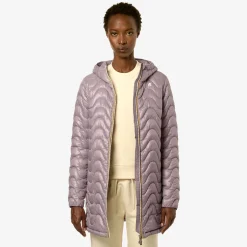 K-WAY Sophie Quilted Warm - Jackets - Mid - Woman - Violet Dusty Online
