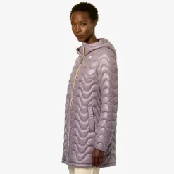 K-WAY Sophie Quilted Warm - Jackets - Mid - Woman - Violet Dusty Online