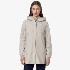 K-WAY Sophie Stretch Dot - Jackets - Mid - Woman - Beige Lt New