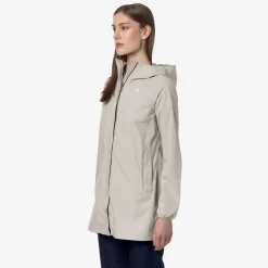 K-WAY Sophie Stretch Dot - Jackets - Mid - Woman - Beige Lt New