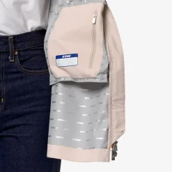 K-WAY Sophie Stretch Dot - Jackets - Mid - Woman - Pink Gardenia Cheap