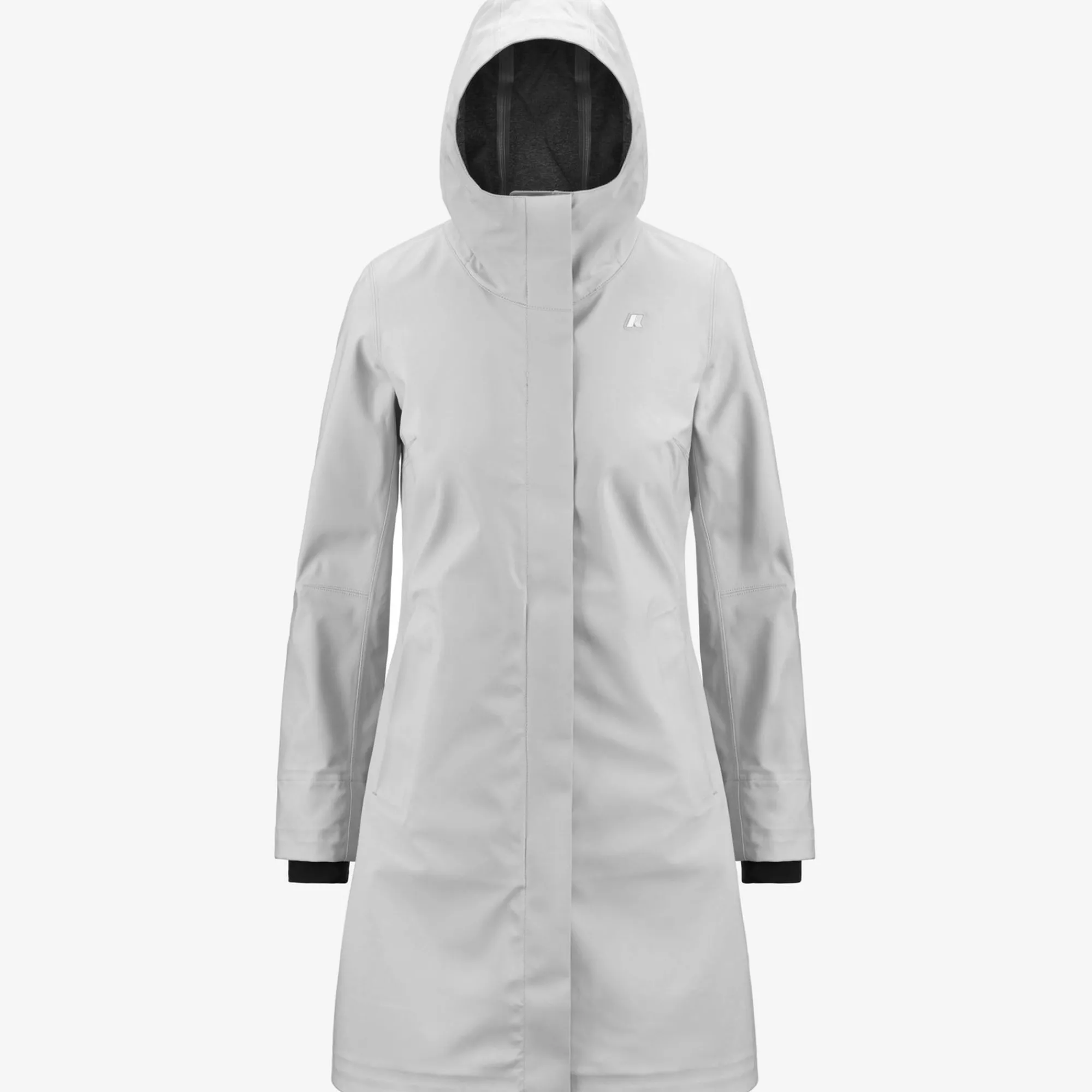 K-WAY Stephy Bonded Jersey - Jackets - 3/4 Length - Woman - White New