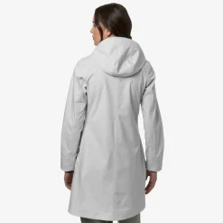 K-WAY Stephy Bonded Jersey - Jackets - 3/4 Length - Woman - White New