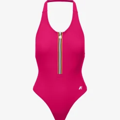 K-WAY Sylvie Beach - Bathing Suits - Swimsuit - Woman - Red Rubine Store