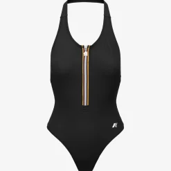 K-WAY Sylvie Beach - Bathing Suits - Swimsuit - Woman - Black Pure Fashion