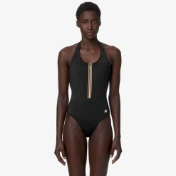 K-WAY Sylvie Beach - Bathing Suits - Swimsuit - Woman - Black Pure Fashion