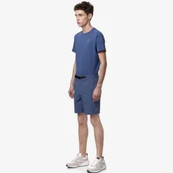 K-WAY Taprinne - Shorts - Cargo - Man - Blue Fiord Best Sale