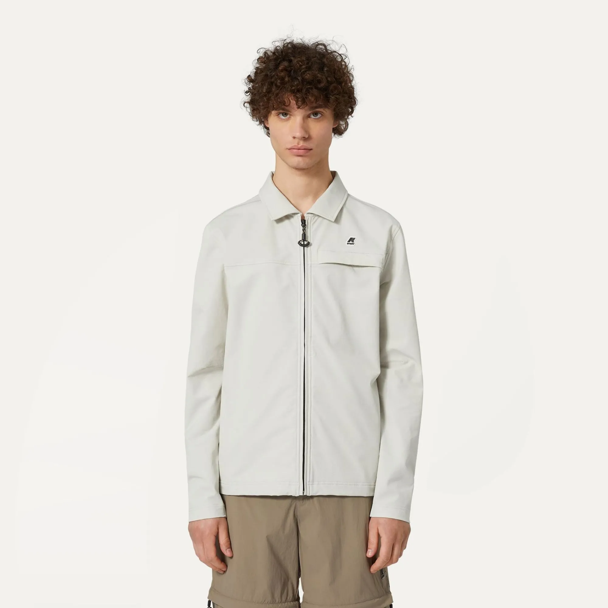 K-WAY Tarkirk - Fleece - Jacket - Unisex - Beige Lt Clearance