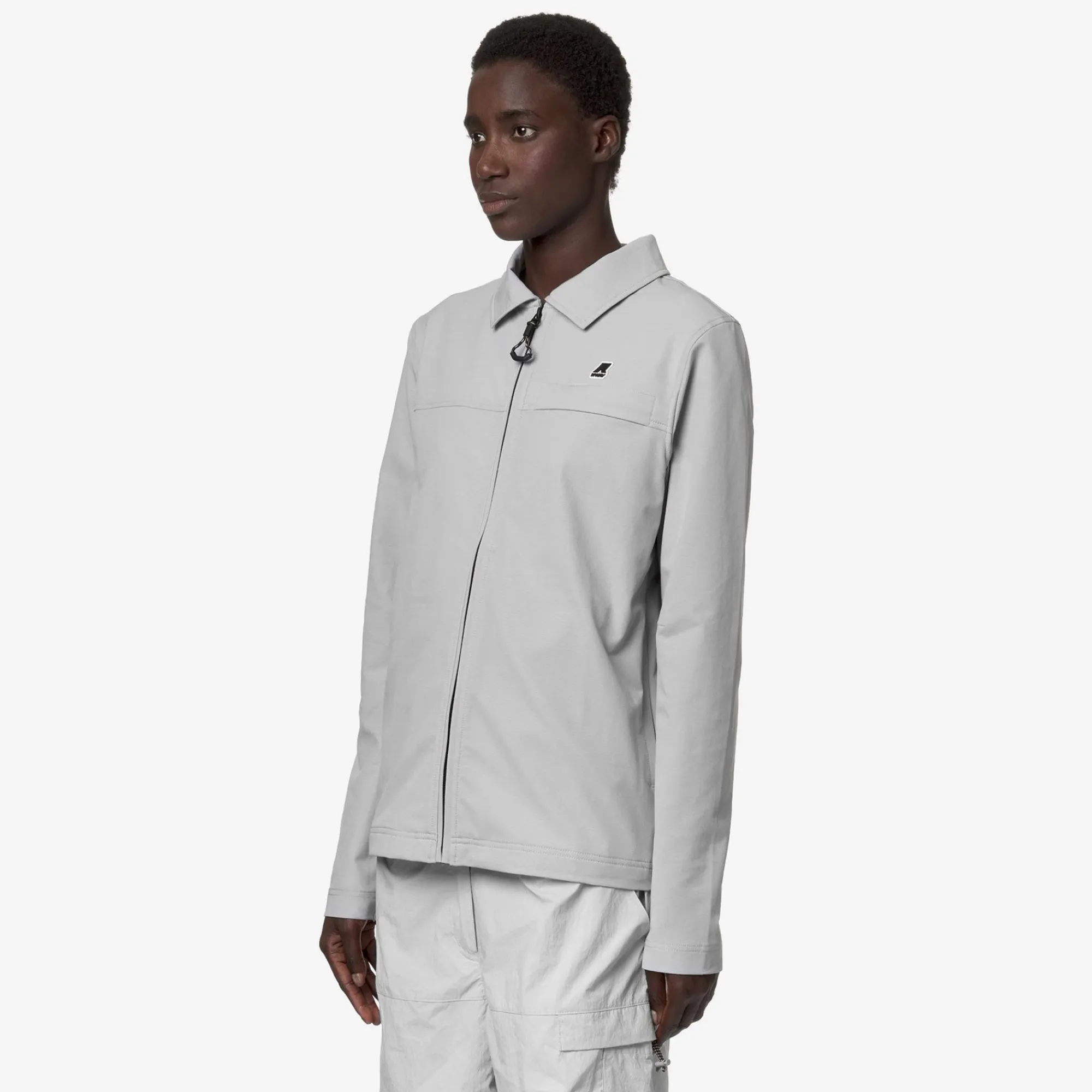 K-WAY Tarkirk - Fleece - Jacket - Unisex - Grey Ash Outlet