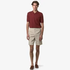 K-WAY Theon - Shorts - Chino - Man - Beige Lt Flash Sale
