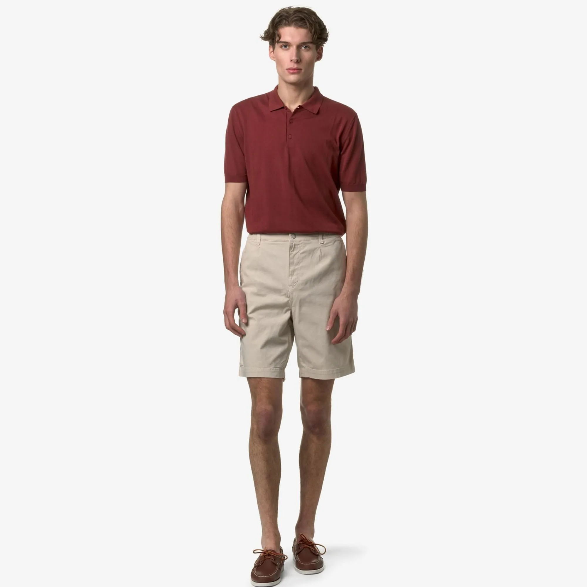 K-WAY Theon - Shorts - Chino - Man - Beige Lt Flash Sale