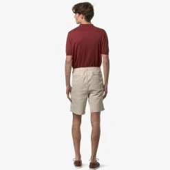 K-WAY Theon - Shorts - Chino - Man - Beige Lt Flash Sale