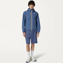 K-WAY Theotime Light Spacer - Shorts - Sportshorts - Man - Blue Indigo Cheap