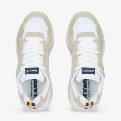 K-WAY Training 3.0 Laces - Sport Shoes - Low Cut - Unisex - White-Beige Hot