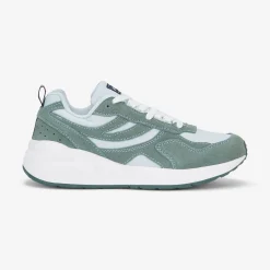 K-WAY Training 3.0 Laces - Sport Shoes - Low Cut - Unisex - Grey Lt-Green Laurel-White Sale