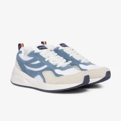 K-WAY Training 3.0 Laces - Sport Shoes - Low Cut - Unisex - White-Azure Blizzard-Beige Lt-Blue Depth Shop