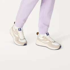 K-WAY Training 3.0 Laces - Sport Shoes - Low Cut - Unisex - White-Blu Navy Outlet