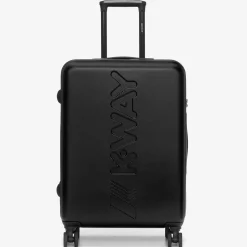 K-WAY Trolley Medium - Luggage Bags - Trolley - Unisex - Black Pure-Blue Md Cobalt Outlet