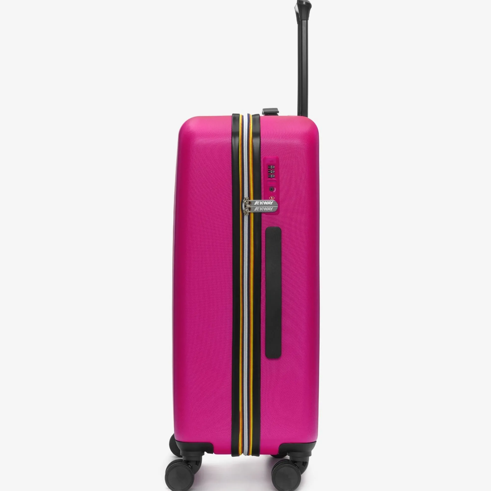 K-WAY Trolley Medium - Luggage Bags - Trolley - Unisex - Pink Peacock-Blue Md Cobalt Sale