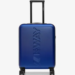 K-WAY Trolley Small - Luggage Bags - Trolley - Unisex - Blue Royal Marine-Blue Md Cobalt Flash Sale