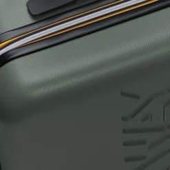 K-WAY Trolley Small - Luggage Bags - Trolley - Unisex - Green Blackish-Blue Md Cobalt Best