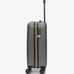 K-WAY Trolley Small - Luggage Bags - Trolley - Unisex - Metallic Grey Cheap
