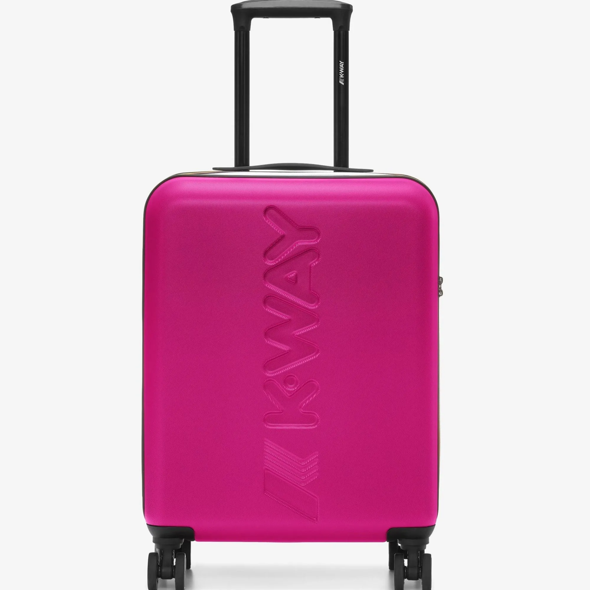 K-WAY Trolley Small - Luggage Bags - Trolley - Unisex - Pink Peacock-Blue Md Cobalt Clearance