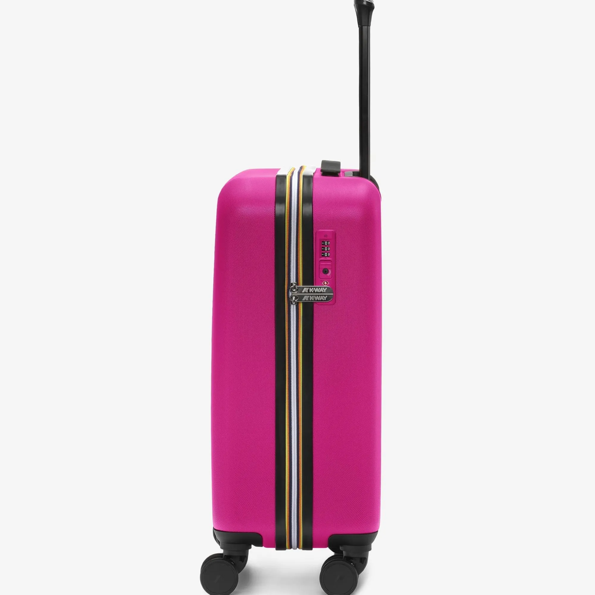 K-WAY Trolley Small - Luggage Bags - Trolley - Unisex - Pink Peacock-Blue Md Cobalt Clearance