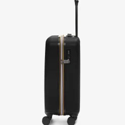 K-WAY Trolley Small - Luggage Bags - Trolley - Unisex - Black Pure-Blue Md Cobalt Sale