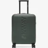 K-WAY Trolley Small - Luggage Bags - Trolley - Unisex - Green Blackish-Blue Md Cobalt Fashion