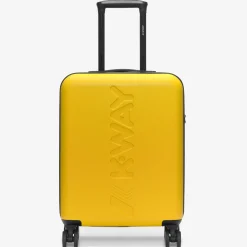 K-WAY Trolley Small - Luggage Bags - Trolley - Unisex - Yellow Dk-Blue Md Cobalt Discount