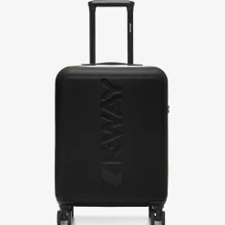 K-WAY Trolley Small - Luggage Bags - Trolley - Unisex - Black Pure-Blue Md Cobalt Cheap
