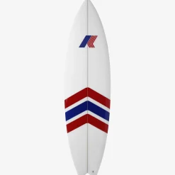 K-WAY Vague - Board - Surfboard - Unisex - White-Central Stripe Kway Colors New
