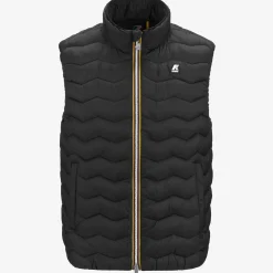 K-WAY Valen Quilted Warm - Jackets - Vest - Man - Black Pure Best Sale