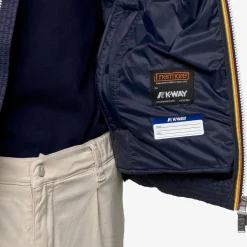 K-WAY Valen Quilted Warm - Jackets - Vest - Man - Blue Depth Fashion