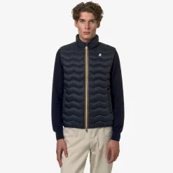 K-WAY Valen Quilted Warm - Jackets - Vest - Man - Blue Depth Fashion