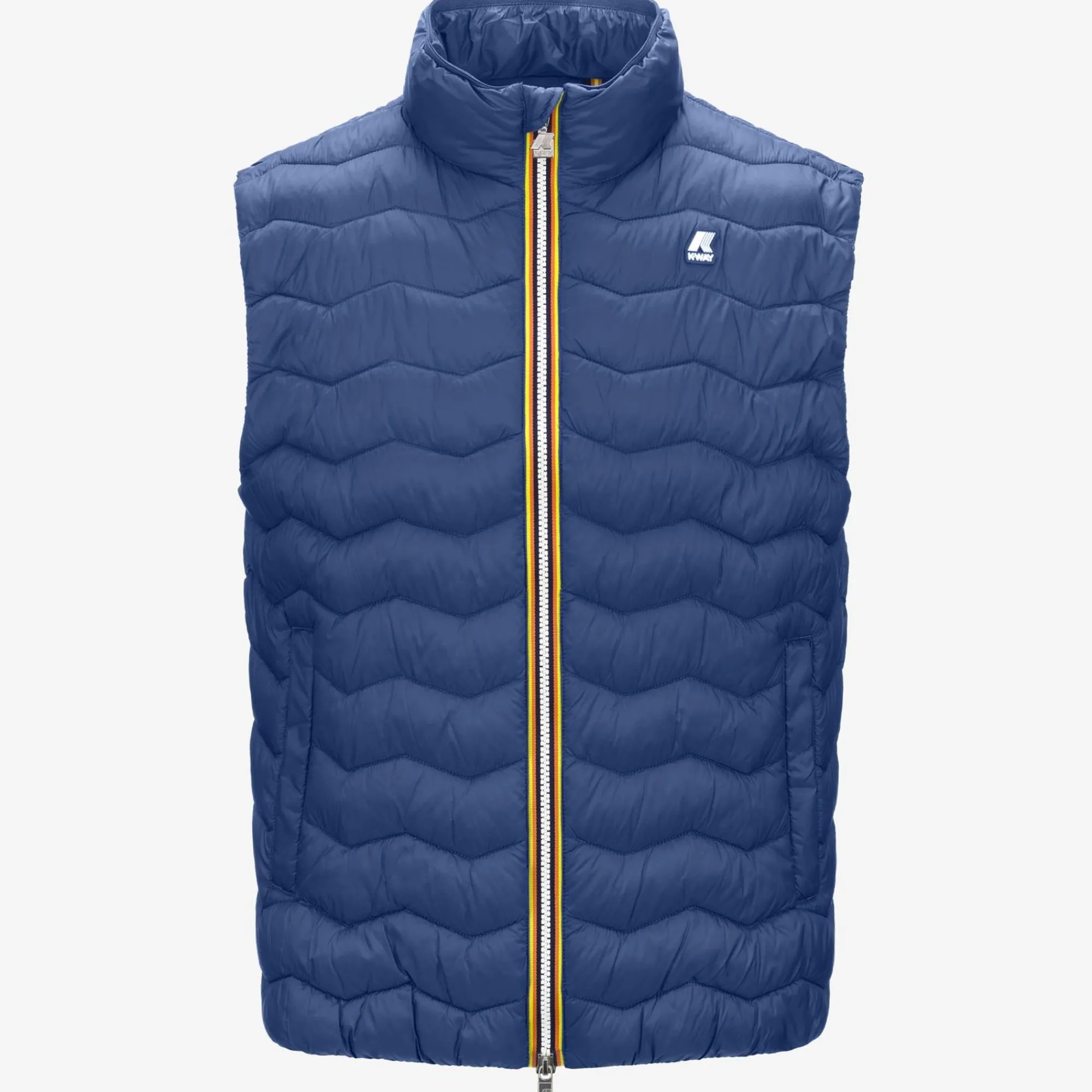 K-WAY Valen Quilted Warm - Jackets - Vest - Man - Blue Fiord Hot