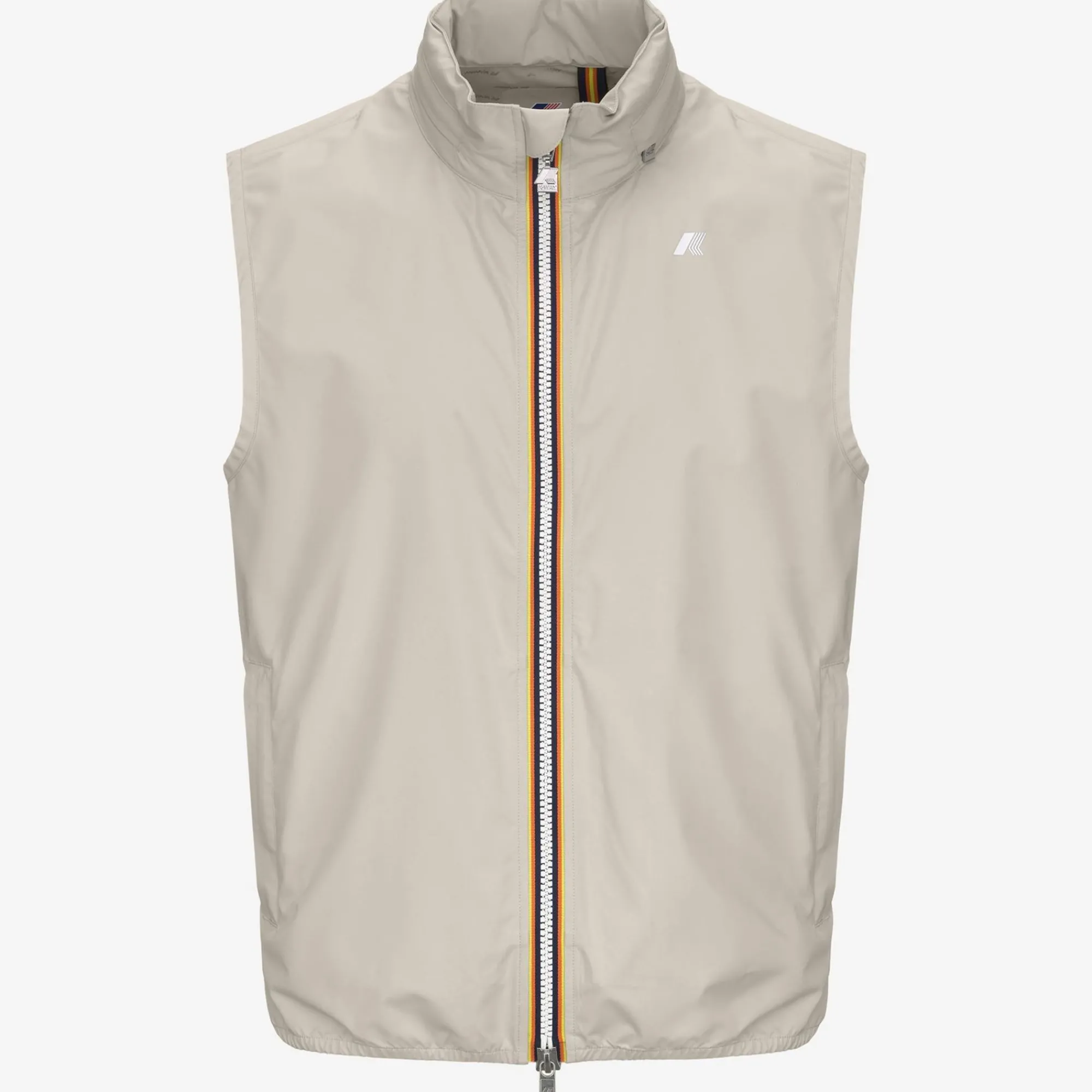 K-WAY Valen Stretch Dot - Jackets - Vest - Man - Beige Lt Hot