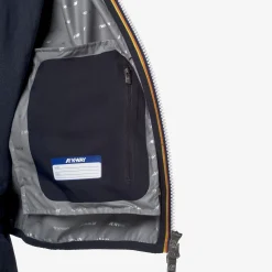 K-WAY Valen Stretch Dot - Jackets - Vest - Man - Blue Depth Best