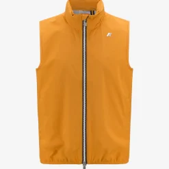 K-WAY Valen Stretch Dot - Jackets - Vest - Man - Orange Md Store