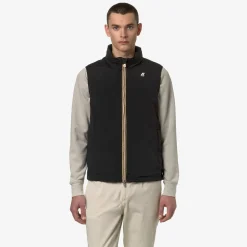 K-WAY Valen Stretch Nylon Jersey - Jackets - Short - Man - Black Pure Cheap