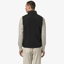 K-WAY Valen Stretch Nylon Jersey - Jackets - Short - Man - Black Pure Cheap