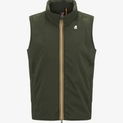 K-WAY Valen Stretch Nylon Jersey - Jackets - Short - Man - Green Cypress Clearance