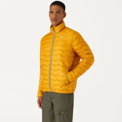 K-WAY Valentine Quilted Warm - Jackets - Short - Man - Yellow Sunflower New